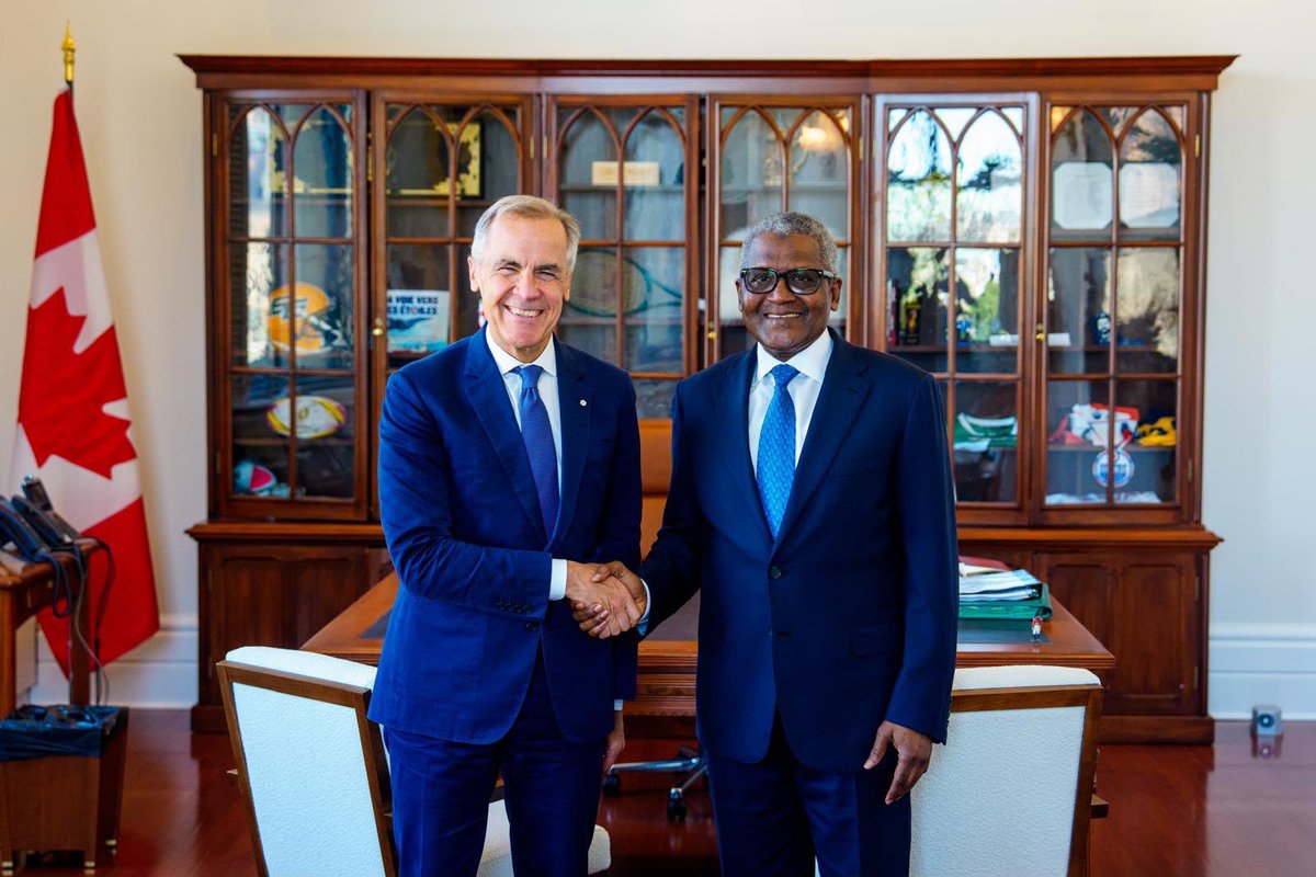 CaptJamyl's tweet photo. Prime minister Canada x Group President CEO Dangote.

#DangoteVision2030 https://t.co/7WwtvbkEqn