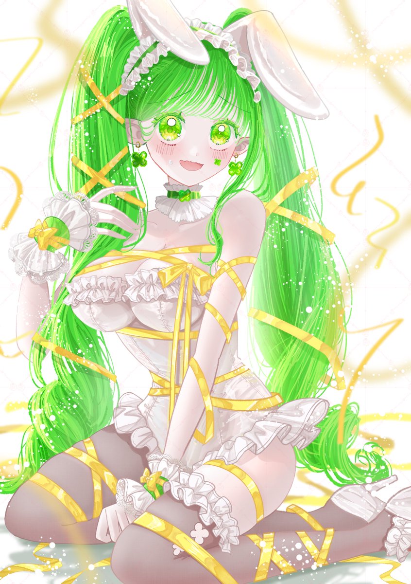 nononon0n00mom0's tweet photo. ☘️✨

#PIECETOWN 
#バニーの日2026 https://t.co/dWk6sNxRr7