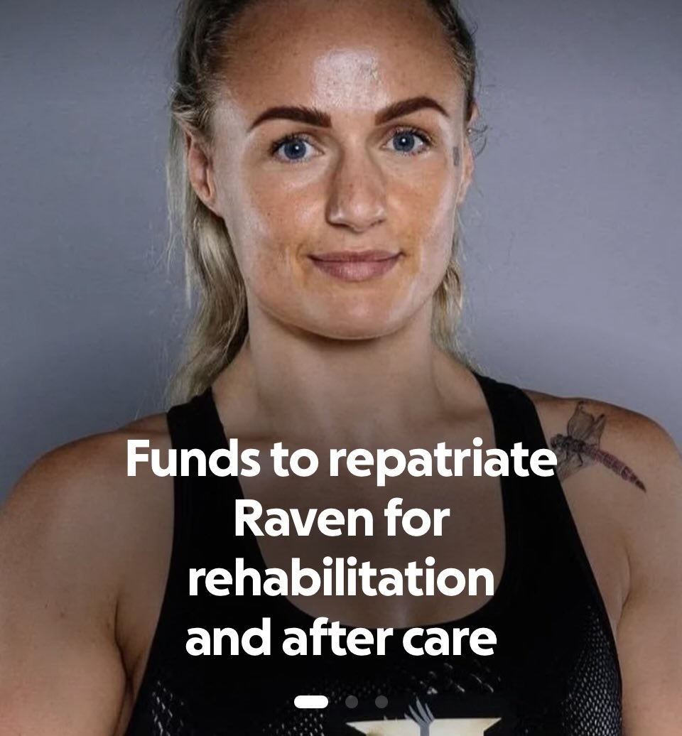 jamsboxingchat's tweet photo. Hello, I wanted to share something important with you. Raven experienced a serious health crisis after a sparring session in Denmark and is now in need of urgent medical care and rehabilitation. Every donation can help support her recovery process, and even sharing the link would mean a lot. Thank you for considering this.

#Boxing #RavenChapman ❤️‍🩹

https://t.co/btTG8sOcZM