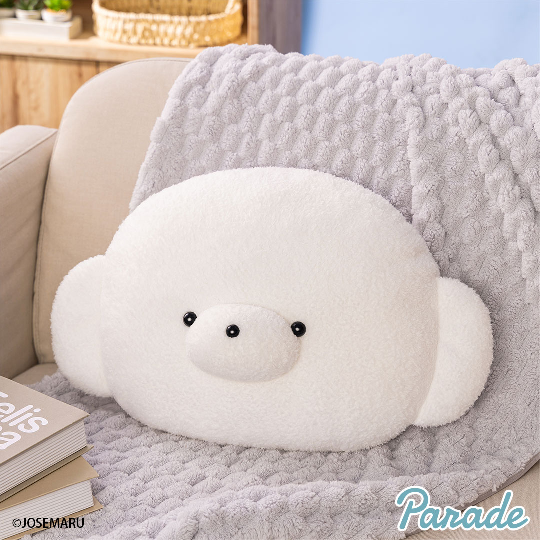 parade_prize's tweet photo. ／
📢8月プライズ新情報
＼

#じょせまる (@josemaru_model)より
おかおBIGぬいぐるみが登場🛋️

詳細は後日お知らせになります🐾

#プライズ https://t.co/Pk0oWRd86M