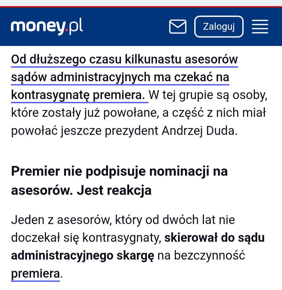 MarcinHenka's tweet photo. Donek to cholerny hipokryta. 
Do dziś zwlekał, lub odmawiał konrtasygnat nominacji asesorskich, więc asesorzy składali skargi do WSA na bezczynność premiera. 
25 czerwca 2026 roku, Trubunał Konstytucyjny, na podstawie skargi Kancelarii Prezydenta, wydał wyrok, że taka kontrasygnata nie jest potrzebna. 
28 lipca, Prezydent Nawrocki, na podstawie wyroku TK, wręczył 200 nominacji na stanowisko asesora sądowego. 
No i tu się zaczęło. 
Ministerstwo Żurka wysłało do sądów stanowisko, że bez kontrasygnaty premiera, nominacje są nieważne. 
Dzisiaj Tusek, który na podstawie uchwały sejmu, uznaje wyroki TK za nieważne, zwołał konferencję prasową, na której obwieścił, że złoży kontrasygnatę, dla dobra "młodych ludzi". 
Dom wariatów 🤡 
https://t.co/xg5AzNKz5n 
https://t.co/vKOlMQ00ec 
https://t.co/sRgy4z7OkZ