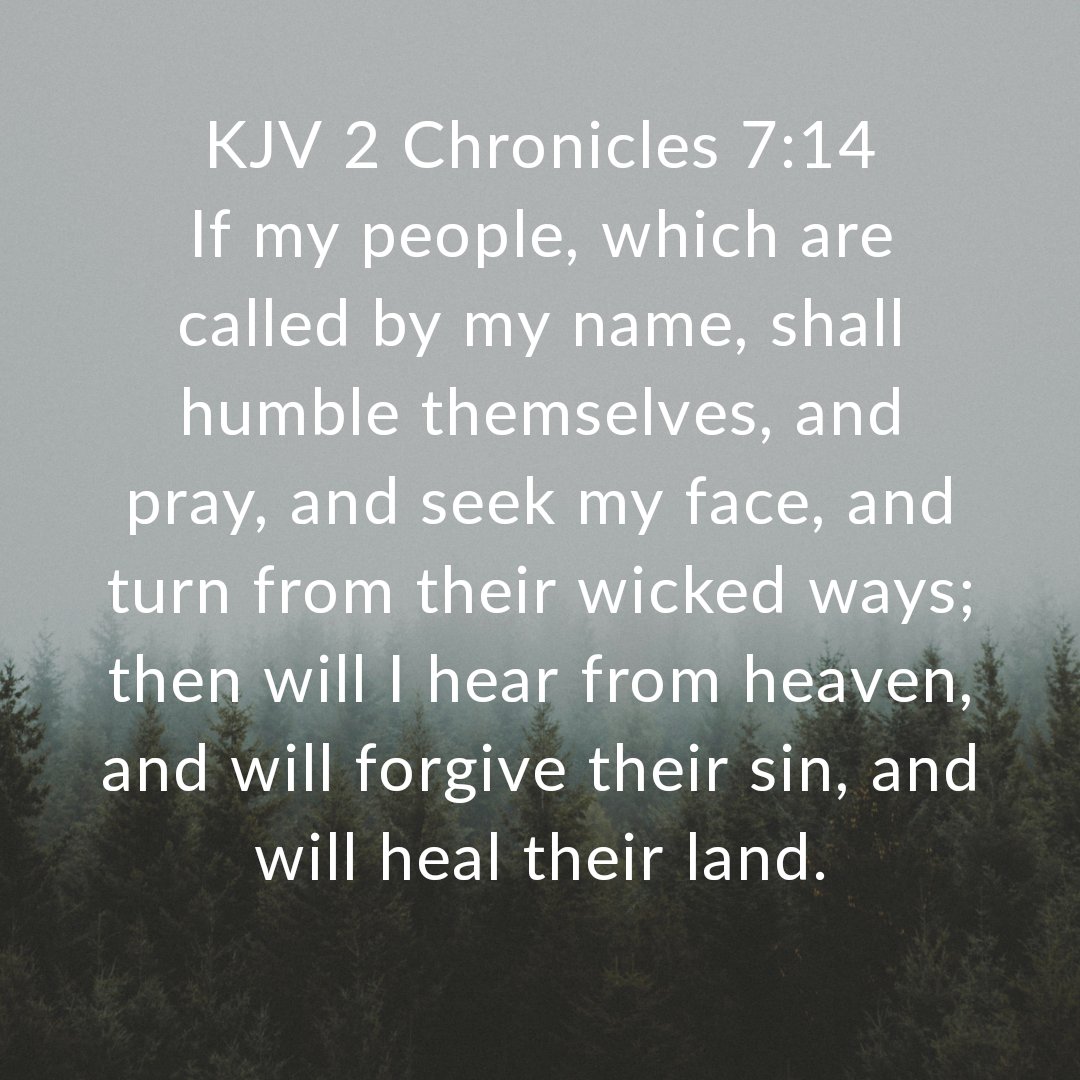 smamimo1's tweet photo. #KJV #2Chr714 #BibleVerse
May God bless you abundantly ๐ https://t.co/pOJMQ4tJmQ