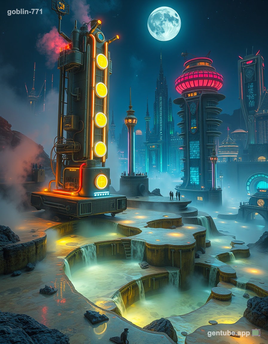 echovale97's tweet photo. Cyberpunk cities and neon-lit thermal waterfalls. 🌃💧
Remix of an original by goblin-771 on GenTube
https://t.co/r3JTYIRgAg
#cyberpunk #digitalart #gentube https://t.co/wAONxns16f