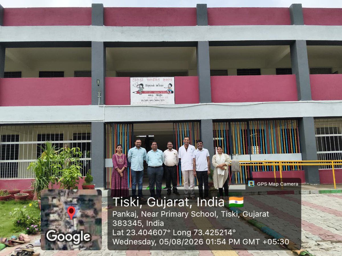 IecArvalli's tweet photo. જીલ્લા ક્ષય અધિકારીશ્રી સહ આરસીએચઓશ્રી દ્વારા આજે #Mission11Plus અંતર્ગત માલપુર તાલુકાની ટિસ્કી પ્રાથમિક શાળાની મુલાકાત લેવામાં આવી.
વિદ્યાર્થીઓની હિમોગ્લોબીન તપાસ કરવામાં આવી.
આરોગ્ય અને પોષણ સંબંધિત કામગીરીની સમીક્ષા કરી #RBSK ટીમને માર્ગદર્શન આપ્યું.
#AMB
@CollectorArv https://t.co/aTCIfU2NQo