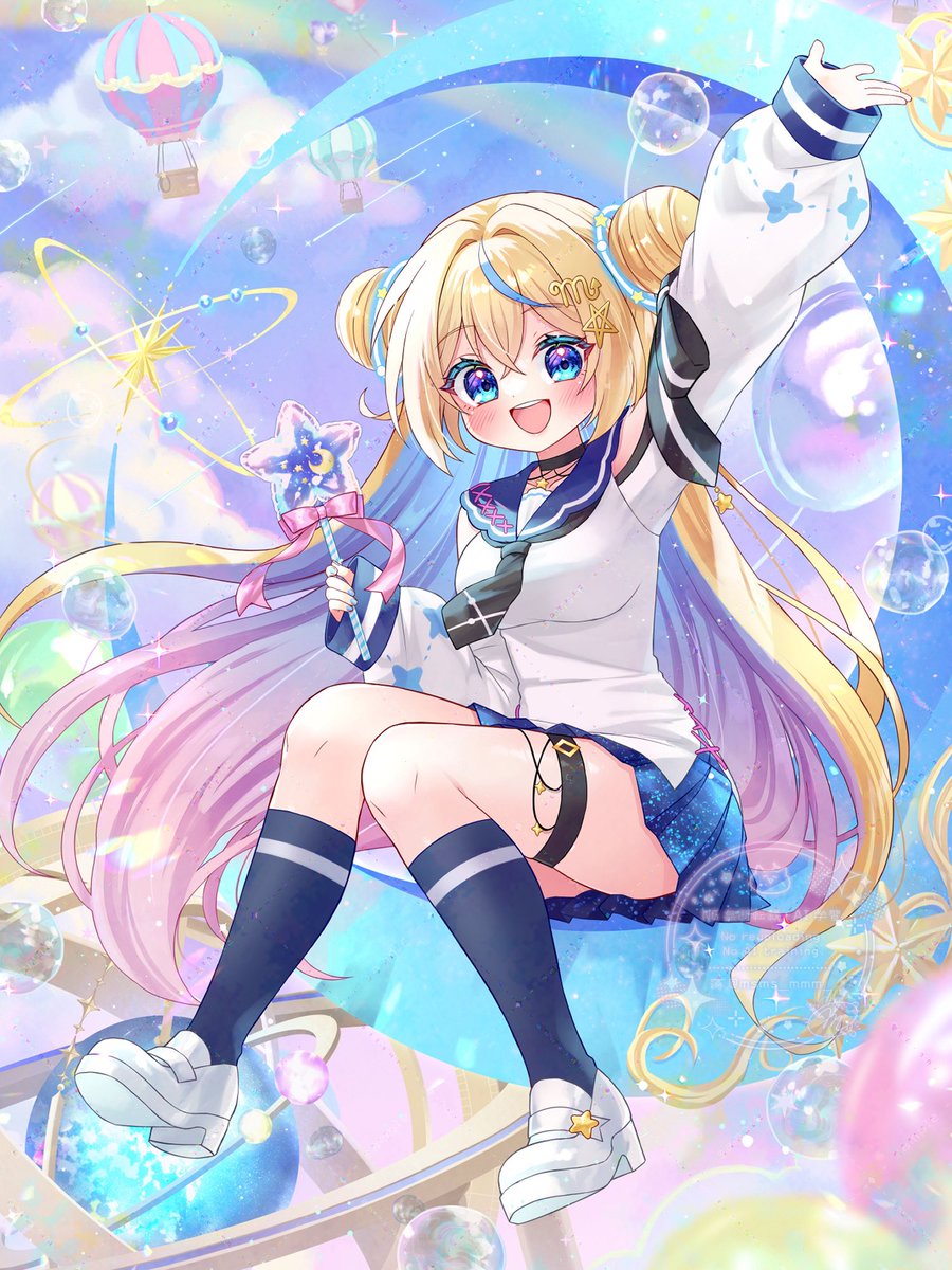msms_mmm_'s tweet photo. 💫🎀🫧
#星夢ぱれっと #OC https://t.co/VnwN7C5EhF