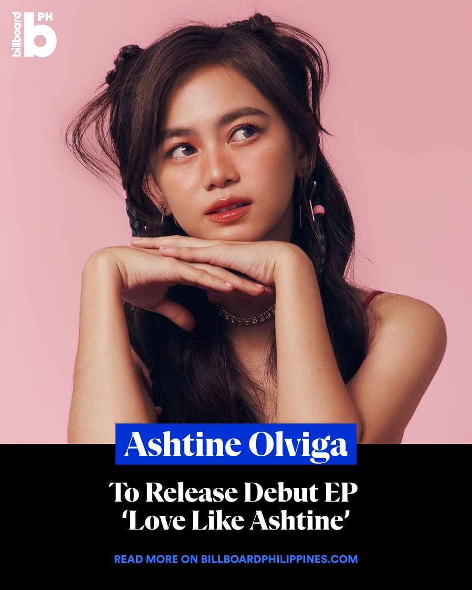 BBPHOfficial's tweet photo. Ashtine Olviga (@ashtineolviga_) takes another big step in her music journey with the upcoming release of her debut EP, 'Love Like Ashtine.'

Read more here:
https://t.co/PPmNUtx5IE

#BillboardPhilippines #BillboardPH https://t.co/CAwsEGCsDd