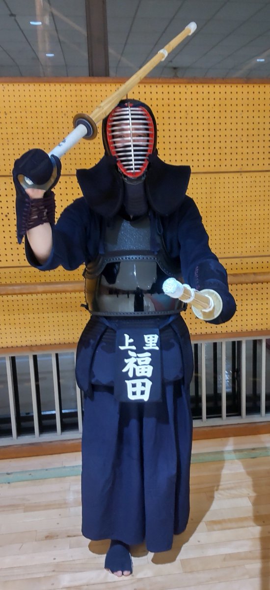 vanvan200cc's tweet photo. 剣道四段を取得しましたよ✨
ヤッター🤟👍😝
二刀流も練習中です⚔️ https://t.co/e9Cl3dQKJu