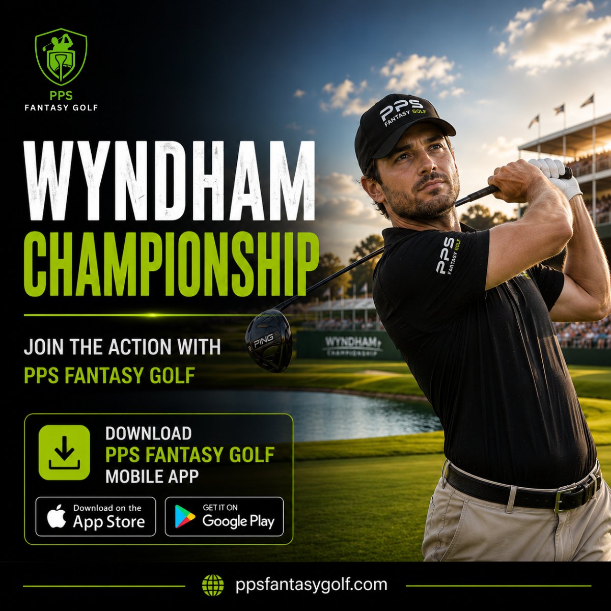 fantasygolfpps's tweet photo. ⛳ The Wyndham Championship is underway!

Build your lineup with 6 golfers across 4 unique positions and experience fantasy golf with PPS Fantasy Golf.

📲 100% FREE TO PLAY
🌐 https://t.co/Ul0dnsHMCD

#PPSFantasyGolf #WyndhamChampionship #FantasyGolf #Golf https://t.co/CnPI9OSgho