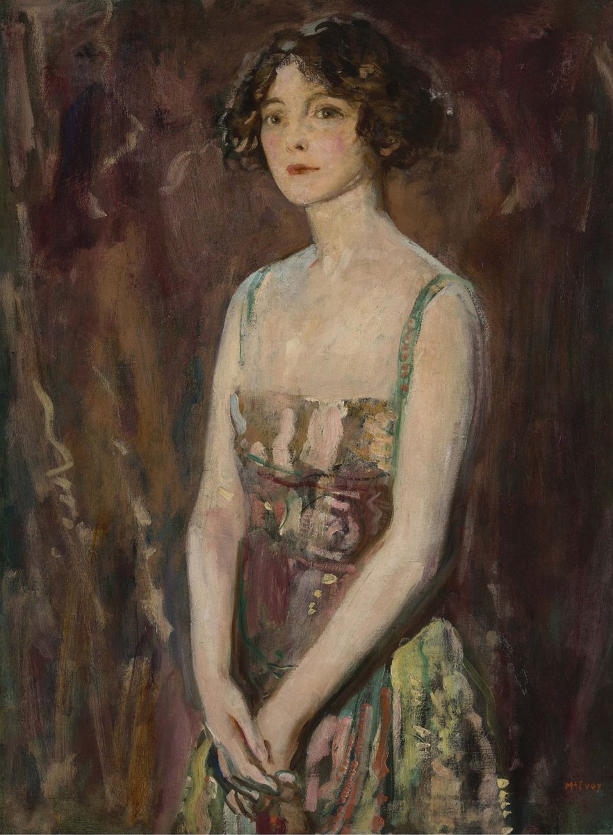 jos_mjosemagi's tweet photo. "Retrato de dama".
Ambrose McEvoy (1877-1927). https://t.co/9yNkNa95ev
