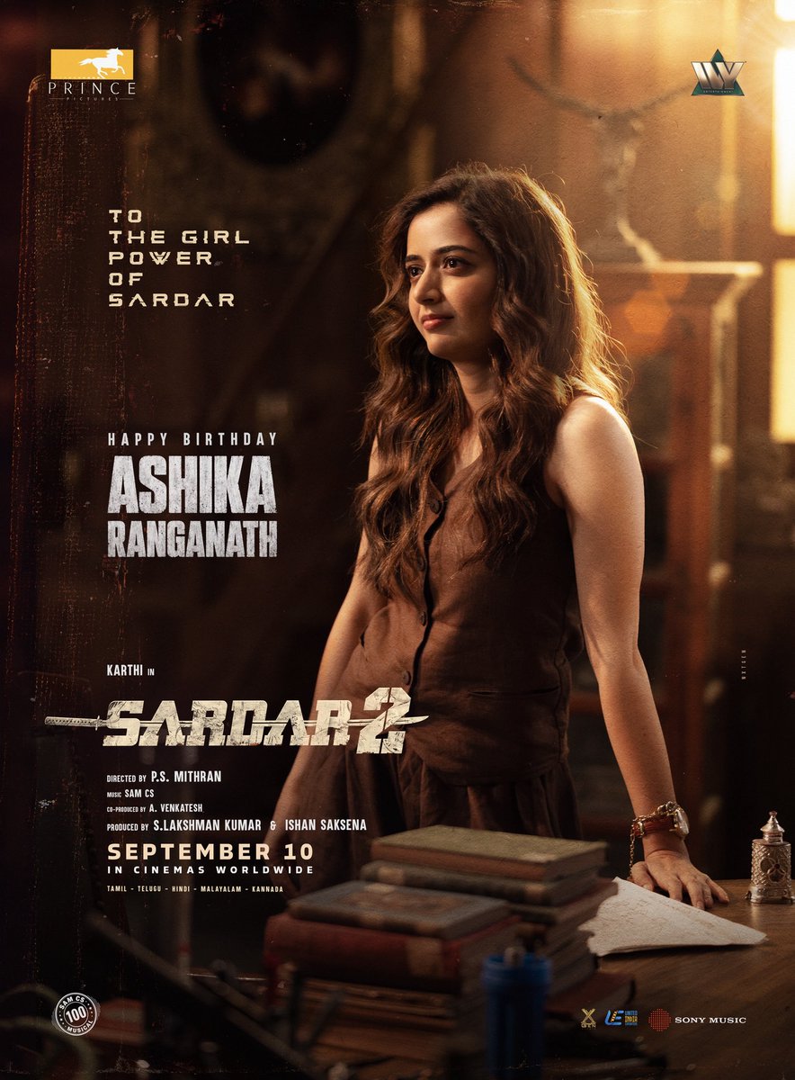 Prince_Pictures's tweet photo. Wishing @AshikaRanganath a very happy birthday🎂

Calm on the surface but with the strength of a volcano beneath!

#Sardar2GirlPower

@Karthi_Offl @Psmithran @iam_SJSuryah @ivyofficial2023 @SamCSmusic @george_dop @editorvijay @rajeevan69

@lakku76 @venkatavmedia @ivyofficial2023 https://t.co/90ZUL4liED