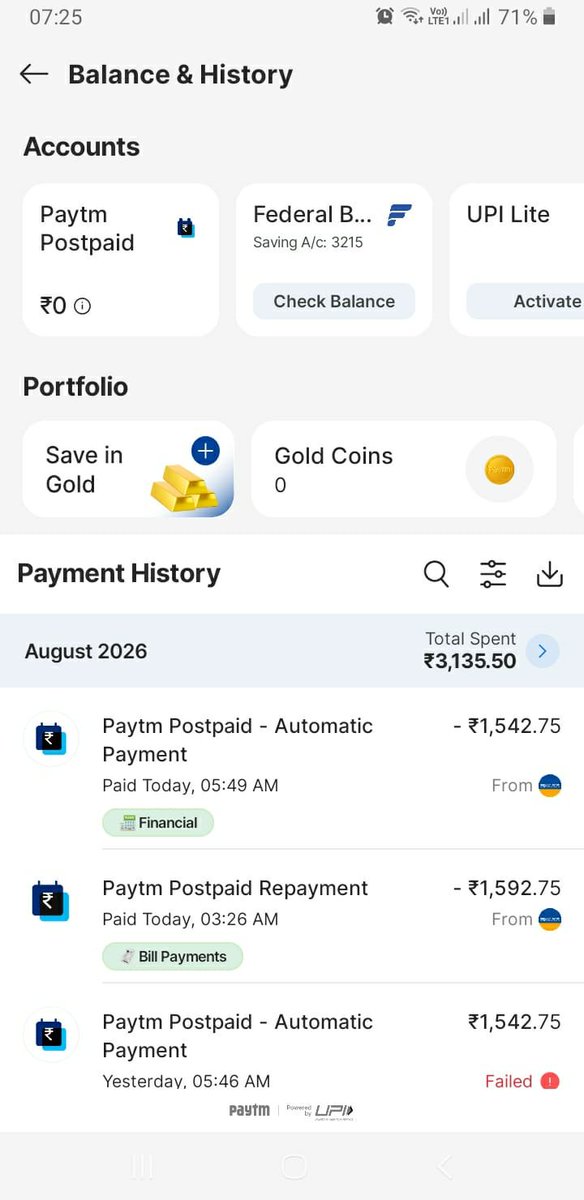 Moscow6666666's tweet photo. Paytm Postpaid, even after paying manually, you people auto-debited again and refund time is showing 2 to 3 days. Paytm postpaid, even after paying bill is not working. Fed up with AI chatbot from morning, Helpline number not working .

What kind of service is this ?
@Paytmcare https://t.co/bFQCYloJFX
