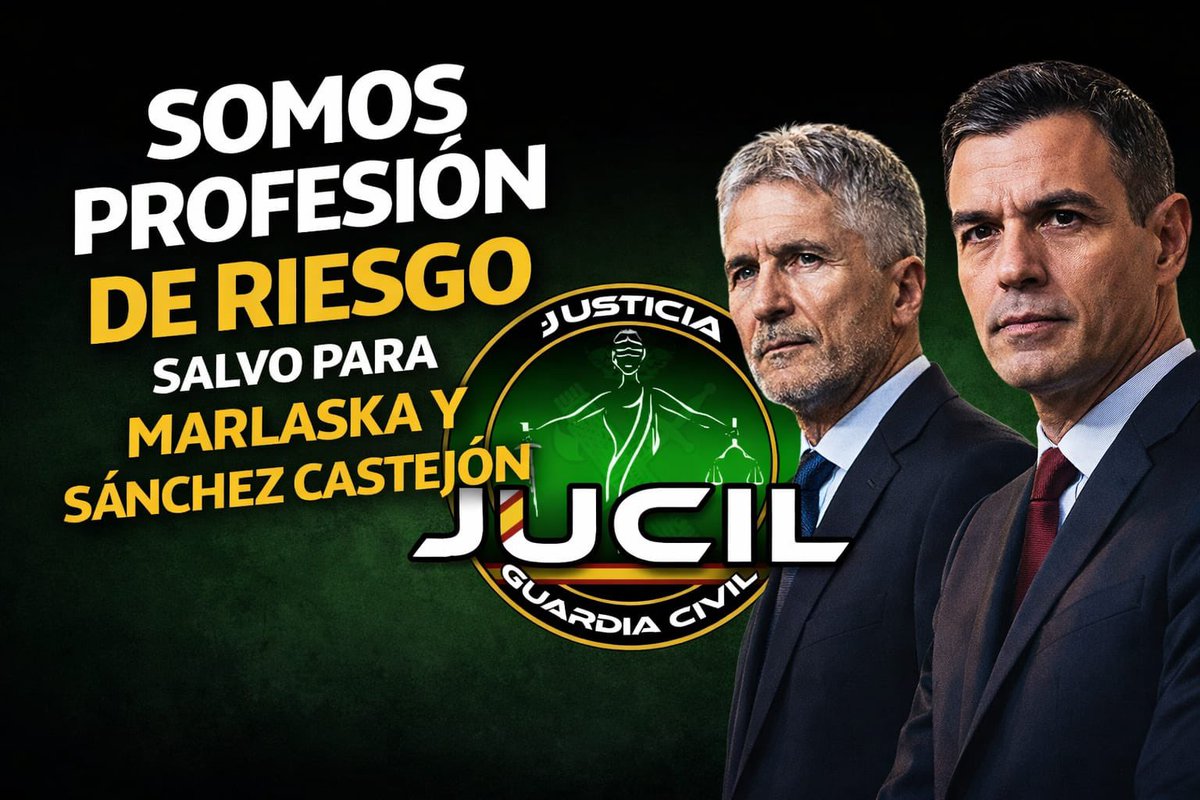 JucilInforma's tweet photo. @jusapol @guardiacivil y @policia seguimos sin una #EquiparacionYa, una #JubilacionDignaYa y el reconocimiento de la #ProfesionDeRiesgoYa https://t.co/g7CceYLWdI