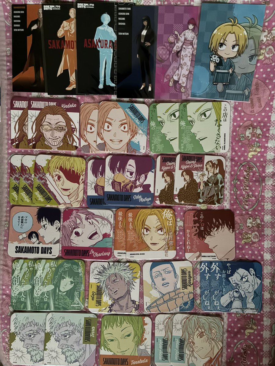 0levov's tweet photo. ⭐️サカモトデイズ SAKAMOTODAYS 交換⭐️

（譲）画像のもの

（求）同異種神々廻

ぜひ検索からでもお声がけよろしくお願い致します。 https://t.co/DTydKI2hcO