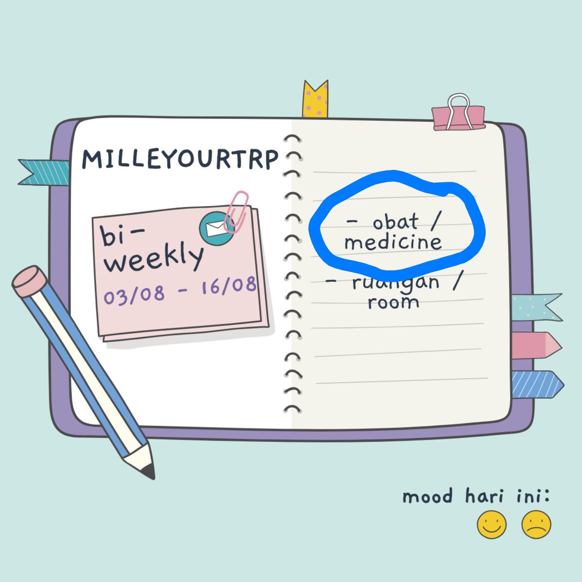 campanxla's tweet photo. BI-WEEKLY PROMPT
03/08 - 16/08

[Obat/Medicine]

(Partnered with @a_bstrvse) https://t.co/lI6kofiLxR