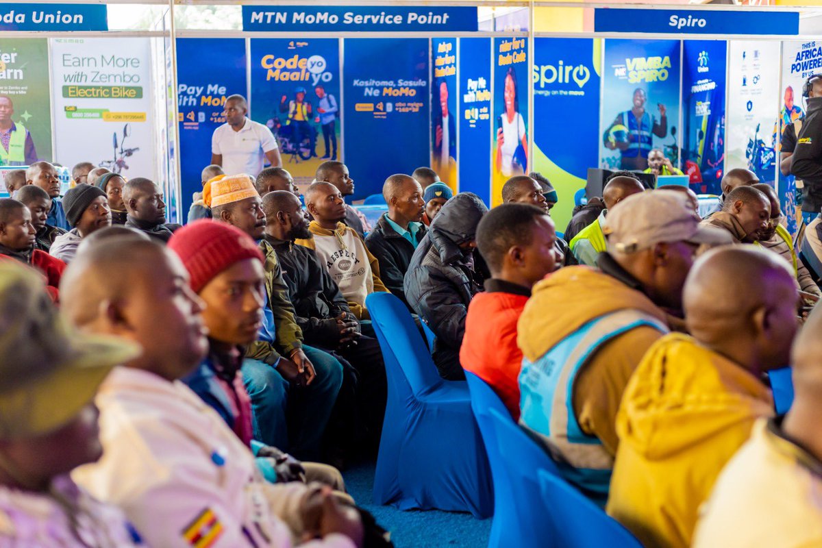 alema_harold's tweet photo. Uganda’s journey towards a cashless transport sector takes another step forward with the launch of Code Yo, Maali Yo by @mtnmomoug.
It has started with boda boda riders and commuters, to make digital payments safer & faster.
#CodeYoMaaliYo #ThePowerOfMoMo https://t.co/kYxUUNPU4h