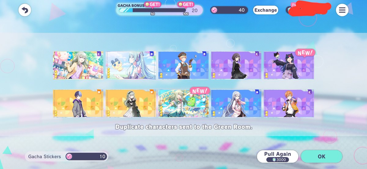 just_0nething's tweet photo. I got the full set except the shiho that I wanted ;w;
 #CST_TamaPull  #SEGAContest https://t.co/uWSsC4JBvK