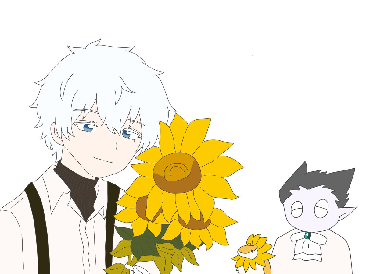 u_osio_u's tweet photo. 🌻模写　#吸死 https://t.co/7lw6r31vWz