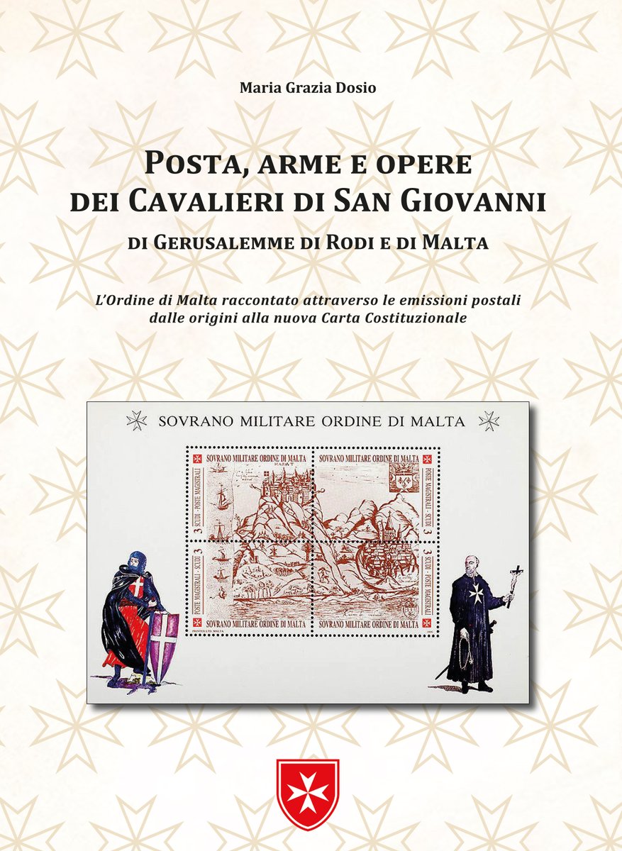 ordinedimalta's tweet photo. Quest'anno le Poste Magistrali dell'#OrdinediMalta compiono 60 anni. Istituite nel 1966, celebrano il traguardo con un foglietto speciale di 4 francobolli e un volume dedicato alla storia e alle opere dell'Ordine raccontate attraverso la filatelia. https://t.co/BzgYcOiGnr