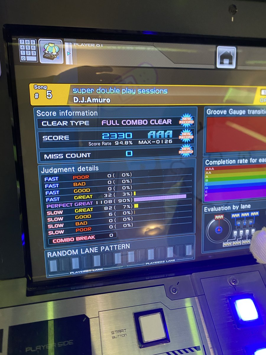 360Ottsu's tweet photo. ワンモア灰　初見フルコン
謎に爆伸びしたcrazy jackpot https://t.co/Fk13aSLAkY