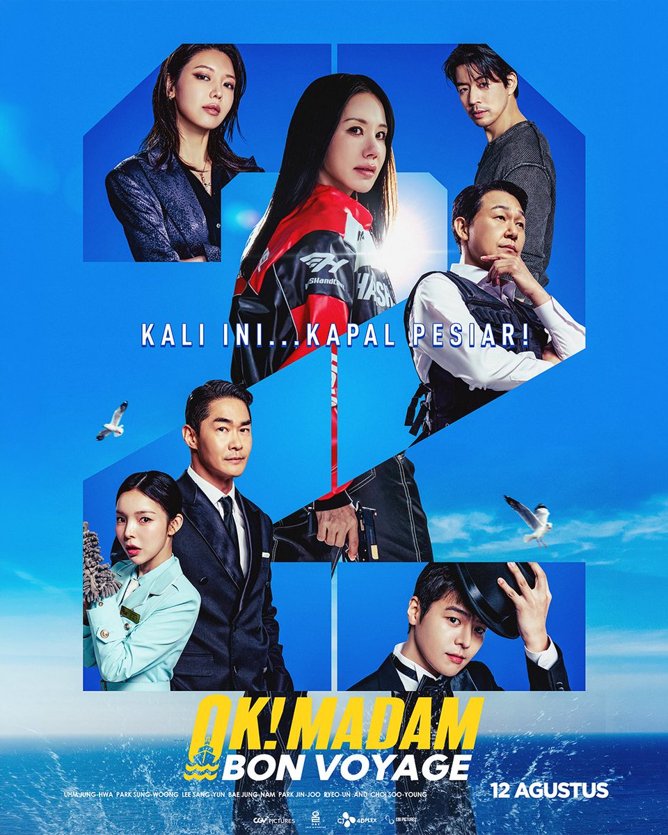 cinepolisID's tweet photo. Liburan yang sempurna seketika berubah menjadi situasi yang tak terkendali.

Saksikan aksi penuh ketegangan sekaligus komedi segar dari UHM Jung-hwa dan rival CHOI Soo-young dalam #OkMadamBonVoyage.

Tayang 12 Agustus di Cinépolis Cinemas.

#UhmJungHwa #ChoiSooYoung #CinepolisID https://t.co/0p73pbZQ6Y