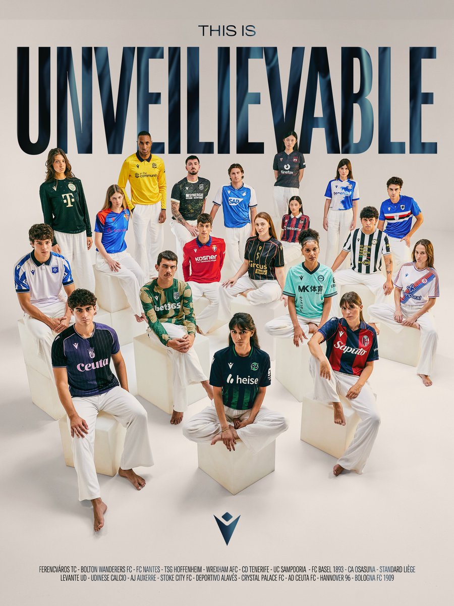 MacronSports's tweet photo. Exactly what it is.

https://t.co/UIqgRhFqhK

#Unveilievable #FashionInSport https://t.co/MuRdjEuE0C