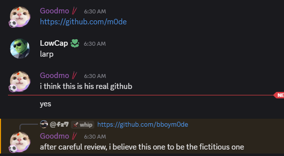 shikzidev's tweet photo. his discord mod confirmed this is his actual github 

https://t.co/YuJJ5rPJKw https://t.co/hQzncEBzlS