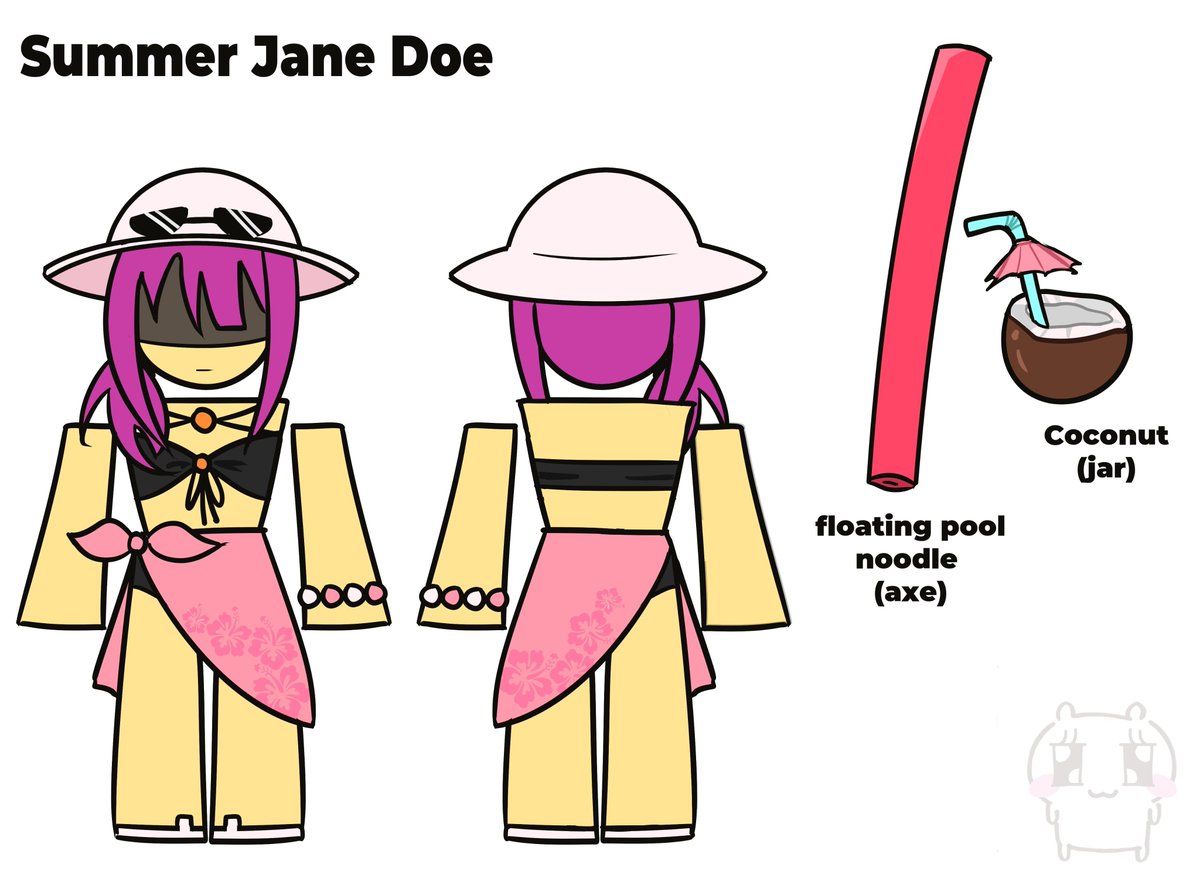 omorashi_angel's tweet photo. Summer Jane Doe concept that ocurred to me yesterday #forsaken https://t.co/pZRq7FG8R2