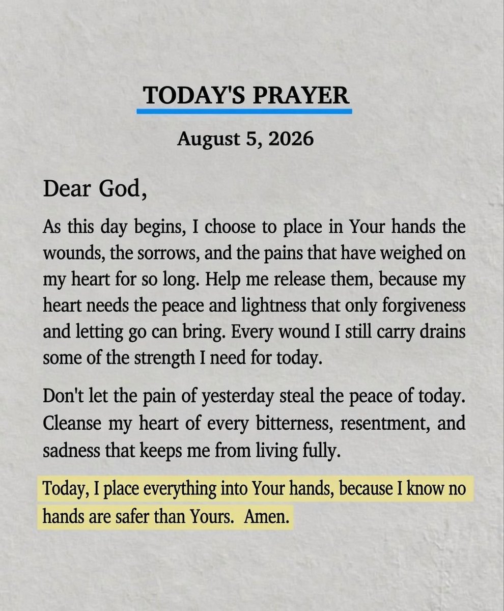 StayWithGod111's tweet photo. Today's Prayer 🙏🏻 https://t.co/MZSvLr42cV