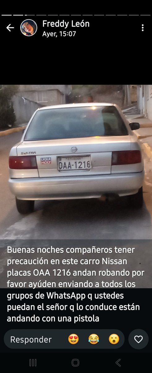 jairoflori's tweet photo. ATENCION @PoliciaEcuador @EjercitoECU  están publicando por redes esta denuncia .@MinInteriorEc https://t.co/A2uqRedcSe