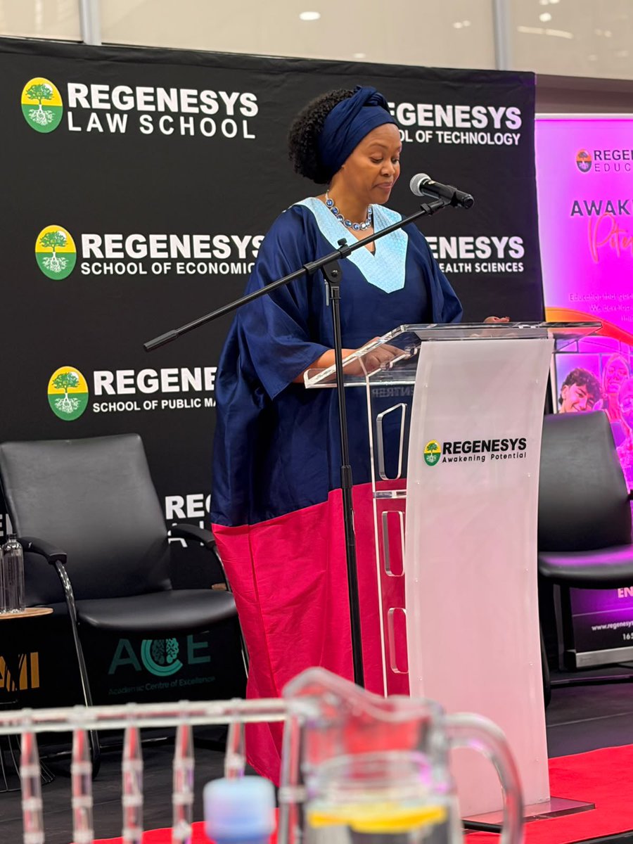 G_MachelTrust's tweet photo. "When history reflects on this era, it will not remember which country adopted artificial intelligence first. Nor which company built the fastest algorithm. History will remember whether this generation used technology to widen inequality or to expand opportunity."
At the 8th Annual Regenesys Women in Business & Leadership Conference, our CEO, Shiphra Chisha, challenged us to rethink who is shaping the future of AI.

As AI transforms the way we live and work, women's leadership must be at the centre of designing a future that is inclusive, equitable and shaped by African voices.

🌍 Because the future of AI is also the future of leadership.

#GraçaMachelTrust #RegenesysWomenInBusinessAndLeadershipConference #WomenInLeadership #WomenInAI #ArtificialIntelligence #AfricanWomen #FutureOfWork