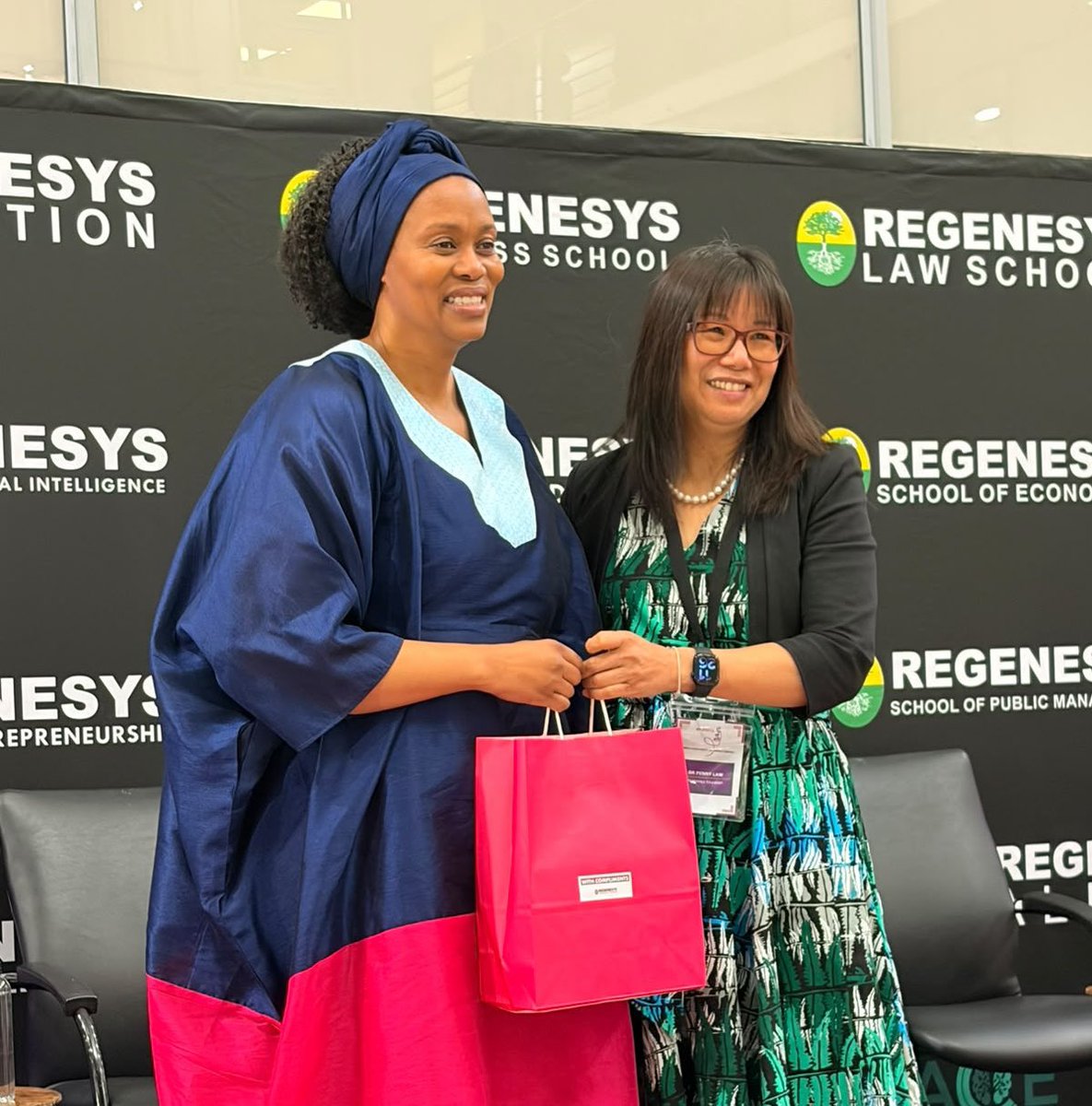 G_MachelTrust's tweet photo. "When history reflects on this era, it will not remember which country adopted artificial intelligence first. Nor which company built the fastest algorithm. History will remember whether this generation used technology to widen inequality or to expand opportunity."
At the 8th Annual Regenesys Women in Business & Leadership Conference, our CEO, Shiphra Chisha, challenged us to rethink who is shaping the future of AI.

As AI transforms the way we live and work, women's leadership must be at the centre of designing a future that is inclusive, equitable and shaped by African voices.

🌍 Because the future of AI is also the future of leadership.

#GraçaMachelTrust #RegenesysWomenInBusinessAndLeadershipConference #WomenInLeadership #WomenInAI #ArtificialIntelligence #AfricanWomen #FutureOfWork