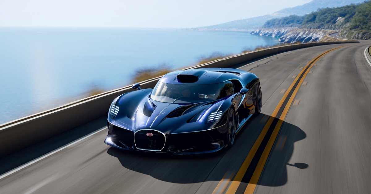 Bugatti's tweet photo. Introducing the BUGATTI DESTRIER.​
​
Named after the noble horse of medieval knights, DESTRIER is the third one-of-one commission created through the BUGATTI Programme Solitaire.​

​Sculpted around pure proportion and crafted for a single owner, it embodies a new expression of BUGATTI design: instinctive, emotional and timeless.​

A masterpiece destined to endure.​

#BUGATTI #DESTRIER #BUGATTIDestrier #ProgrammeSolitaire​
–​
WLTP: https://t.co/q4VWMC2ZLg