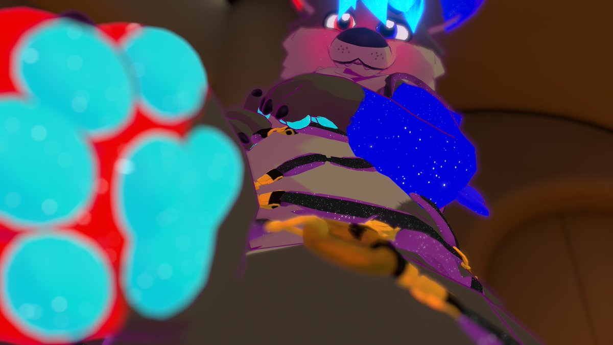 TouranFolf458's tweet photo. Have some pawsss~ :3
🐾🐾🐾
#furry #vrchat #chubby #taidum #paws #furryfandom https://t.co/jKSbGW0kpe