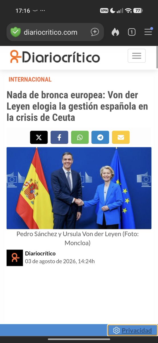 AlejandroAbadM's tweet photo. @bernabepaco No quieres estar informado. Mientras el Presidente del Gobierno de Coalición resolvía la crisis , a la inútil  de la presi de la @ComunidadMadrid se le pillaba traficando con pisitos.. https://t.co/DWEDlef11p