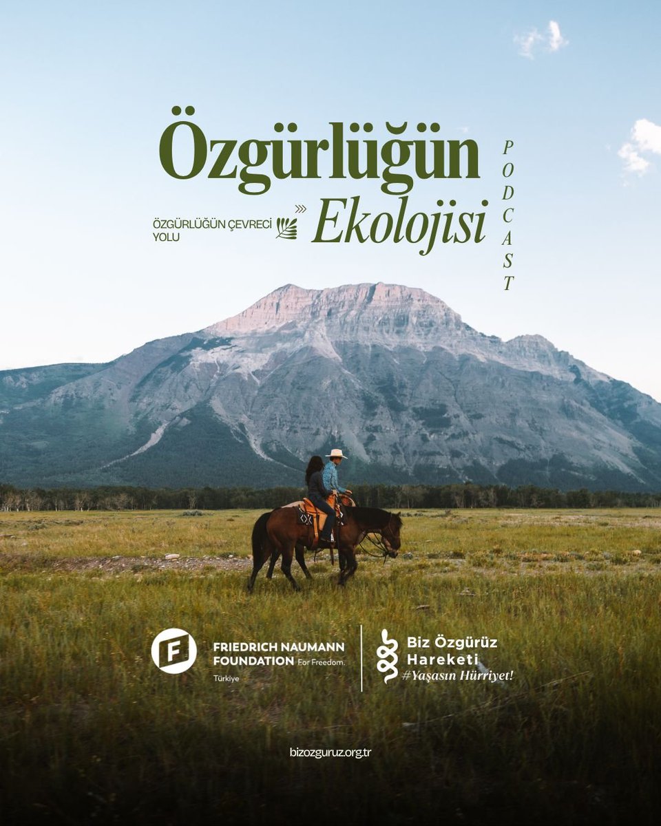 bizozguruz_org's tweet photo. Özgürlüğün Çevreci Yolunu Keşfedin!

Biz Özgürüz Hareketi olarak, Friedrich Naumann Vakfı (FNF) iş birliğiyle hayata geçirdiğimiz Çevre ve Özgürlük Projesi kapsamında hazırladığımız "Özgürlüğün Ekolojisi" podcast serisinin ilk bölümü şimdi sizlerle!

Çevre sorunlarına özgürlükçü bir perspektiften bakmak, serbest piyasa çevreciliğinin temel ilkelerini keşfetmek ve sürdürülebilir çözümler üzerine farklı bir bakış açısı kazanmak istiyorsanız, ilk bölümü kaçırmayın.

https://t.co/M9ddSVZqWi