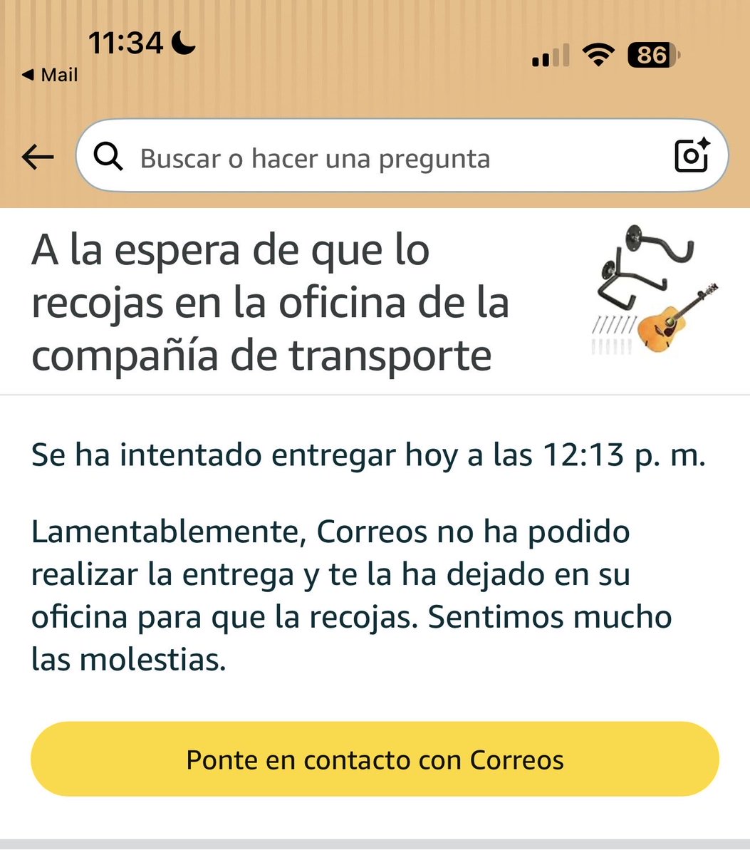 ___Luisgm___'s tweet photo. @Correos  en fin jajaja https://t.co/zOKOhElWMS