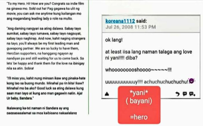solgarnet25's tweet photo. @faedustysnow @aubreyLazy Kami kalevel ng Aldub? So delulu din pala si Sandara mismo, nung sinabi niya na minahal niya si Hero at siya daw ang mahal ni Hero. Hahaha, in your dreams. We have resibos. https://t.co/e8OCnB5IVN