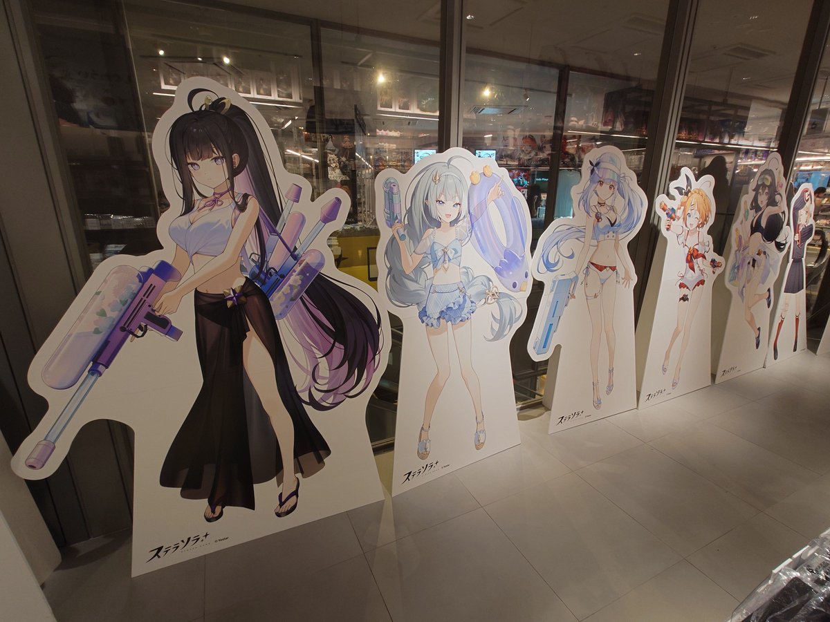 Shaw11221's tweet photo. ステラソラSHIBUYA TSUTAYA POP UP SHOPに行ってきました
みんな可愛い…けどやっぱり推しが１番
#ステラソラ https://t.co/uvV2CzYLKJ