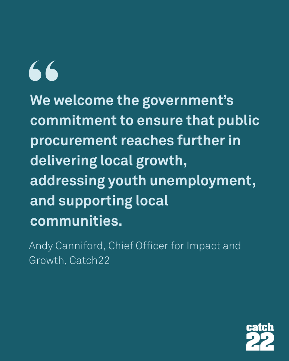 Catch22's tweet photo. First Secretary of State Louise Haigh MP @cabinetofficeuk announces new public procurement measures to create jobs and develop skills. Thanks to Minister @MarkFergusonMP. Read more: https://t.co/8iwYjGCRon #YouthUnemployment #NEET #SocialValue https://t.co/9Bq2o1miHw