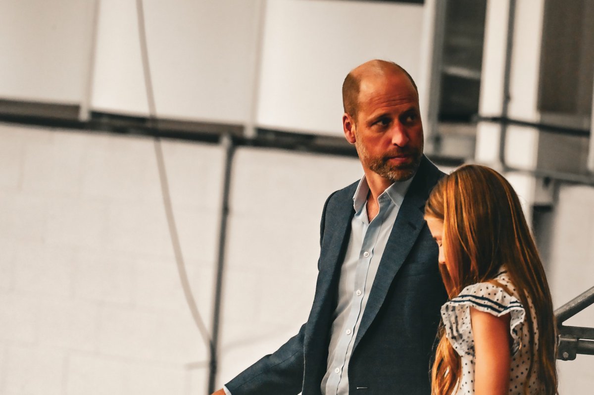 tokkianami's tweet photo. Prince William and Princess Charlotte ❤️ https://t.co/9rQ9TGY9o8
