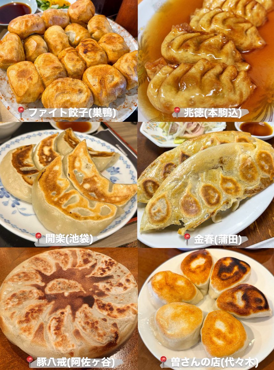 muni_gurume's tweet photo. 東京で食べてほしい餃子18選🥟 https://t.co/kPRbxynhu1
