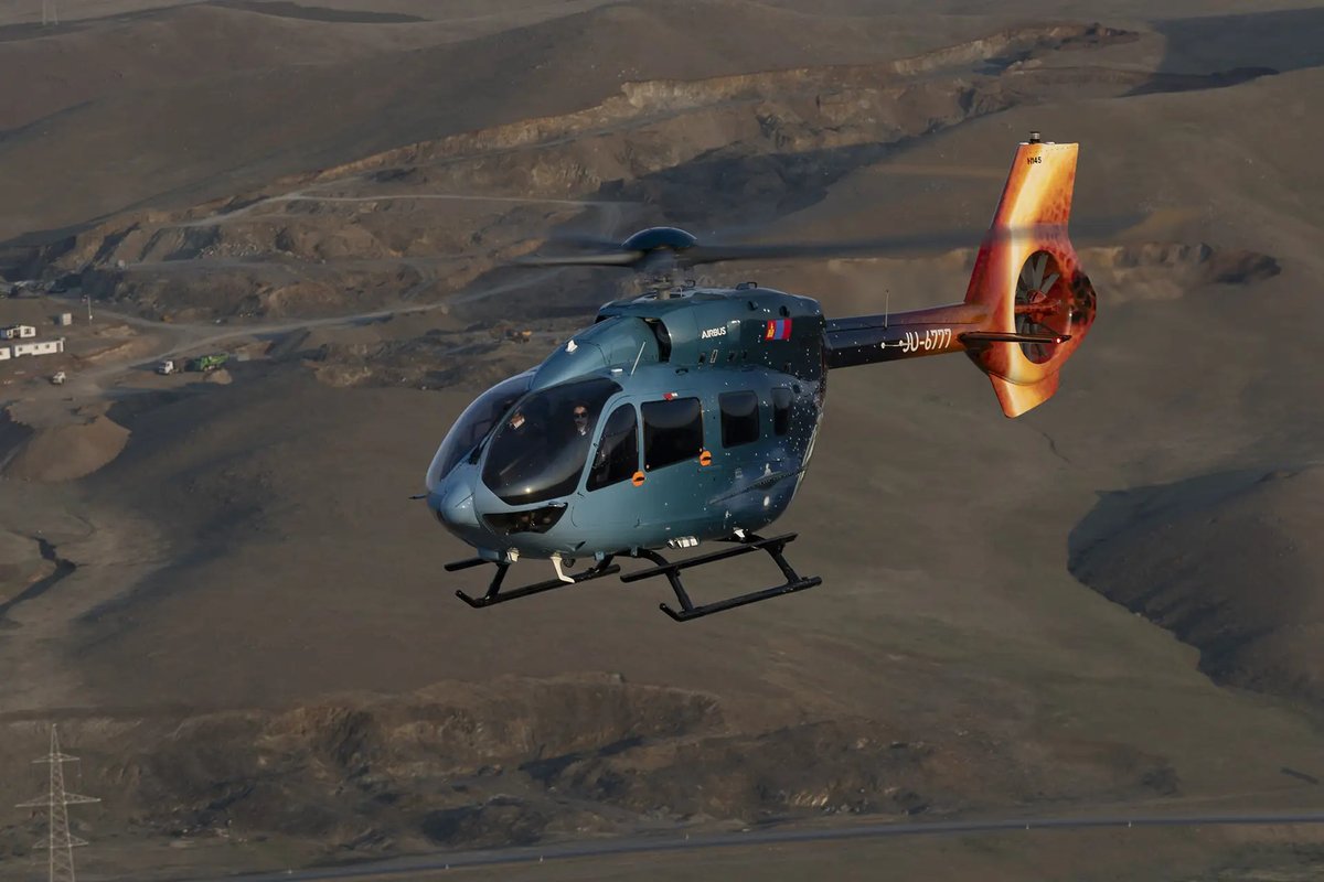HeliOpsMagazine's tweet photo. Mongolia’s first commercial helicopter operator has grown from one aircraft to a seven-strong fleet supporting VIP transport, heli-fishing and mining. CEO David Edwards says flying in from Europe was easier than navigating airspace near China. Read more online. https://t.co/ZJQbbzO5TK