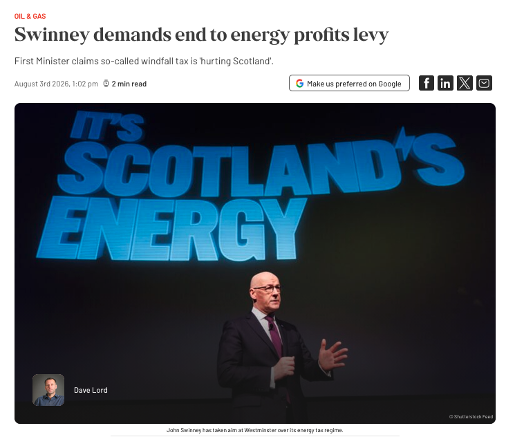 FoEScot's tweet photo. Is the SNP's position on oil profits more extreme than Trumps? https://t.co/G60Z1gVQyS