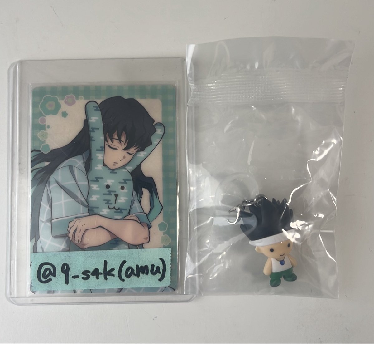 q_s4k's tweet photo. HUNTER×HUNTER ガチャガチャ　めじるしチャーム　交換

【譲】ゴン

【求】ビスケ

📮郵送のみのお取引を希望しております。

お心当たりのある方は、お気軽にお声がけください🙇🏻‍♀️ https://t.co/ljYdLtNHiK