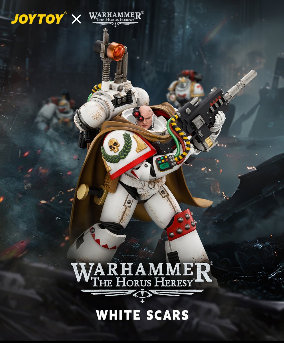Joytoy_official's tweet photo. White Scars
Legion Vigilator
with Nemesis rifle and Bolt Pistol
New Arrival | 12% Off for 3 Days Only
Find me at here: https://t.co/rsaU3Nhh9N
#warhammer30k #warhammercommunity #warhammer #joytoy #toyphotography #toy #toyphoto #actionfigure #actionfigures #joytoyactionfigures https://t.co/sVzIYgizjL