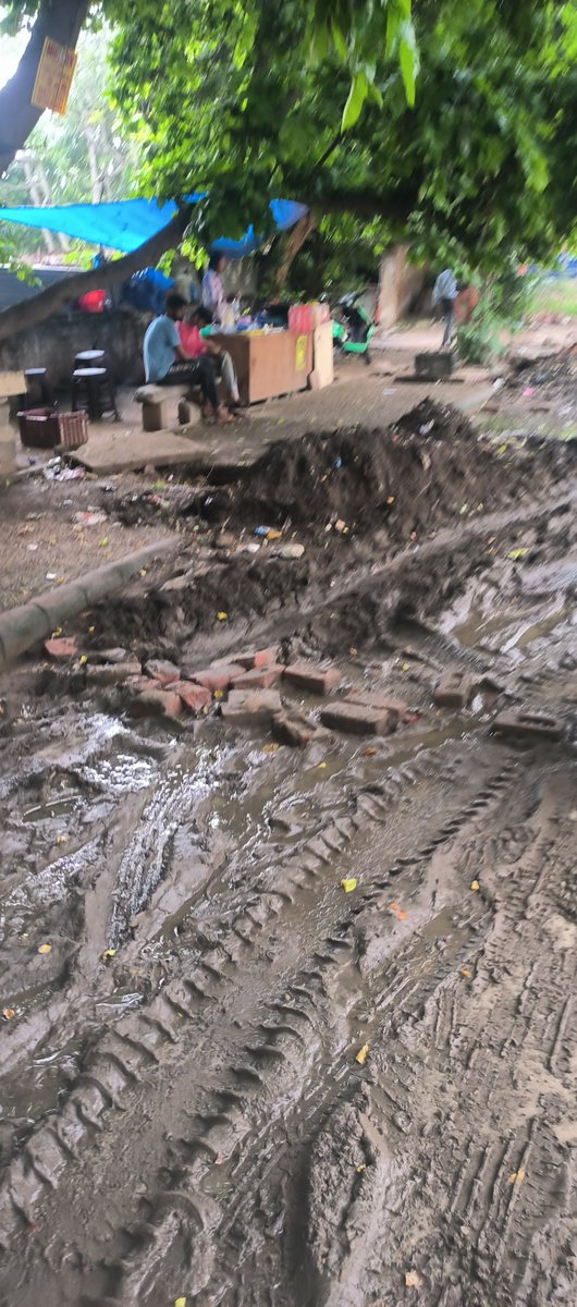 prav_1985's tweet photo. @Suhelseth @NayabSainiBJP @DC_Gurugram Sector 32 , look how drainage cleaning is done ..All silt again back to drainage after rain .. https://t.co/ChAY6Hpexo