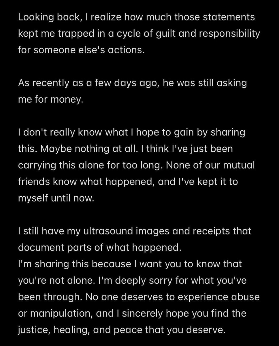 rameinpim's tweet photo. Tw: mentions of violence
Update: ada kabar baru dari korban lain. Sebelumnya saya sudah dapat consent dri korban. Hal ini merupakan salah satu hal bejat @fallenguru lakukan. Sy turut merasa sedih untuk korban. Selaku saya juga korban, dm saya safe space untuk korban lain bicara. https://t.co/DGKvsBTbpy