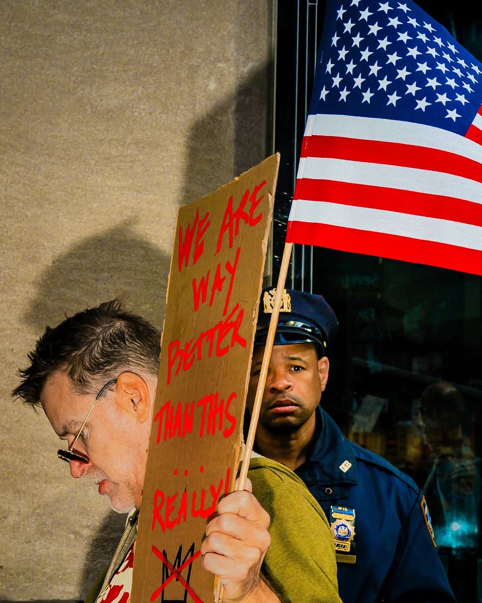 dina_litovsky's tweet photo. No Kings march, NYC. Part 1. https://t.co/wAuAS0MYVH