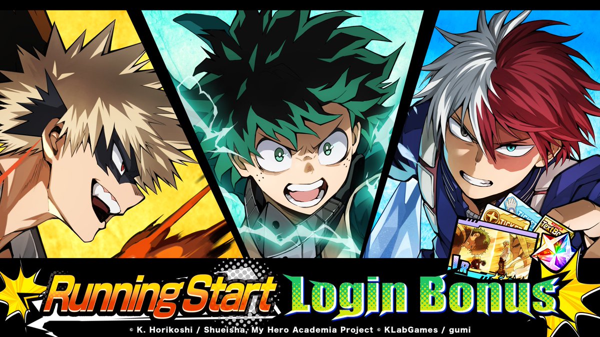 KLab_EN's tweet photo. New "My Hero Academia"  Game App "My Hero Academia UNITED SURVIVAL" Launches Today, August 6! Pre-Registrations Surpassing 1 Million!
https://t.co/cZZjmFmIBG
@MHA_HS_en https://t.co/87D5OUPjF3