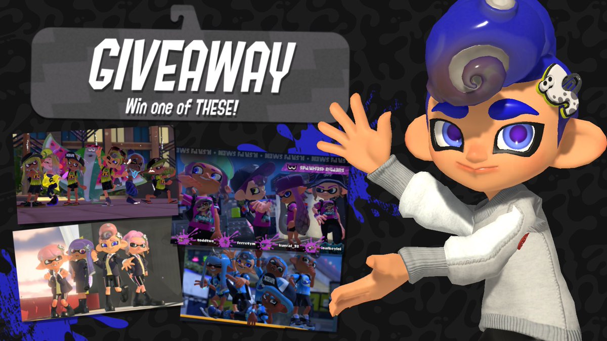 kyrowhaffle's tweet photo. Heeeey everybody! Recently, my renders have been gaining a lot of traction, so why not do a giveaway!

Requirements:
- Like + Retweet ♻️
- Follow ✅
- Comment 💬

In this render, you may choose any map of your liking and have up to four people, good luck! 

#Splatoon3 #Giveaway https://t.co/WT5wrgPGYs